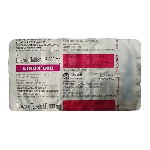 linox 600mg tablet 10's